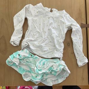 Tea Collection baby girl swimsuit